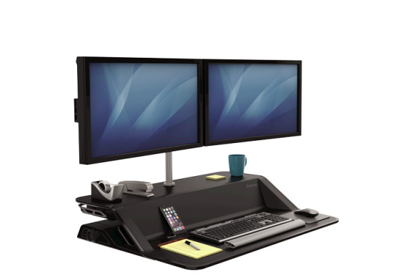 FELLOWES Doppel Monitorarm Kit 8042901 für Lotus Workstation