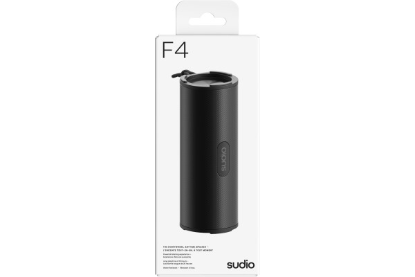 SUDIO Portable Speaker 20W F4BLK F4, Black