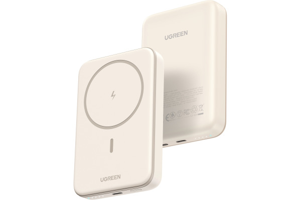 UGREEN Magnetic Power Bank 10000mAh 25208 20W,Wireless,Beige