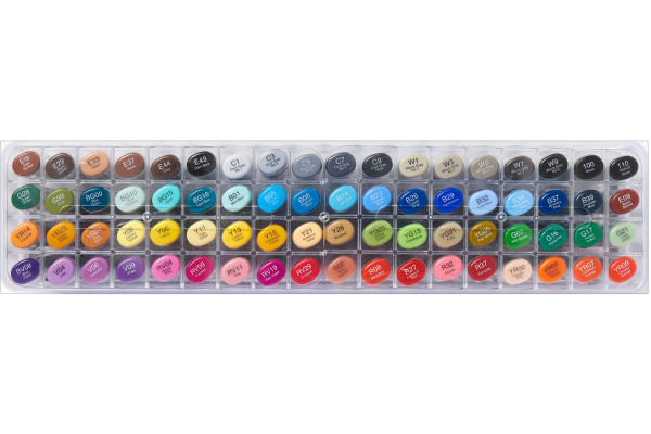 COPIC Marker Sketch 21075160 Set A, 72 Stück