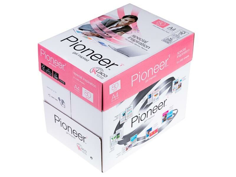 Pioneer Kopierpapier A4 80g, hochweiss 500 Blatt