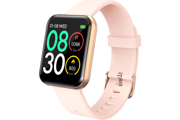 LENOVO Smartwatch E1 Pro pink/gold E1 PRO-GD