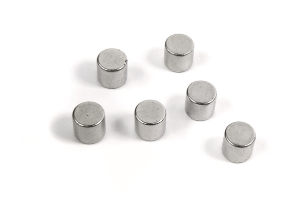 TRENDFORM Magnete BOLT CA2008 silber 6 Stück