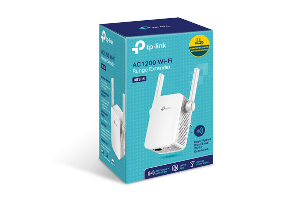 TP-LINK Repeater AC1200 Dual Band RE305