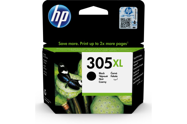 HP Tintenpatrone 305XL schwarz 3YM62AE DeskJet 2300/2700 240 Seiten