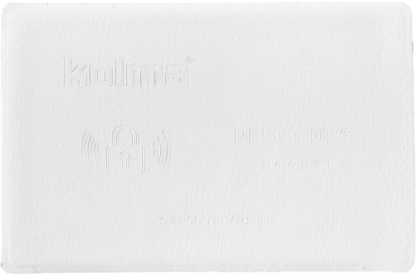KOLMA Sperrkarte RFID 09.148.16 weiss 85x55mm