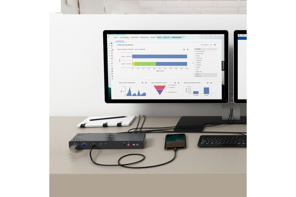 DICOTA USB-C 13in1 Docking Station D31952-CH 5K HDMI/DP PD 65W CH black