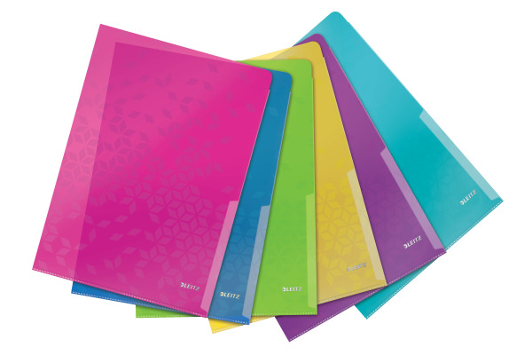 LEITZ Sichtmappe WOW A4 40500099 6-farbig assortiert 6 Stk.