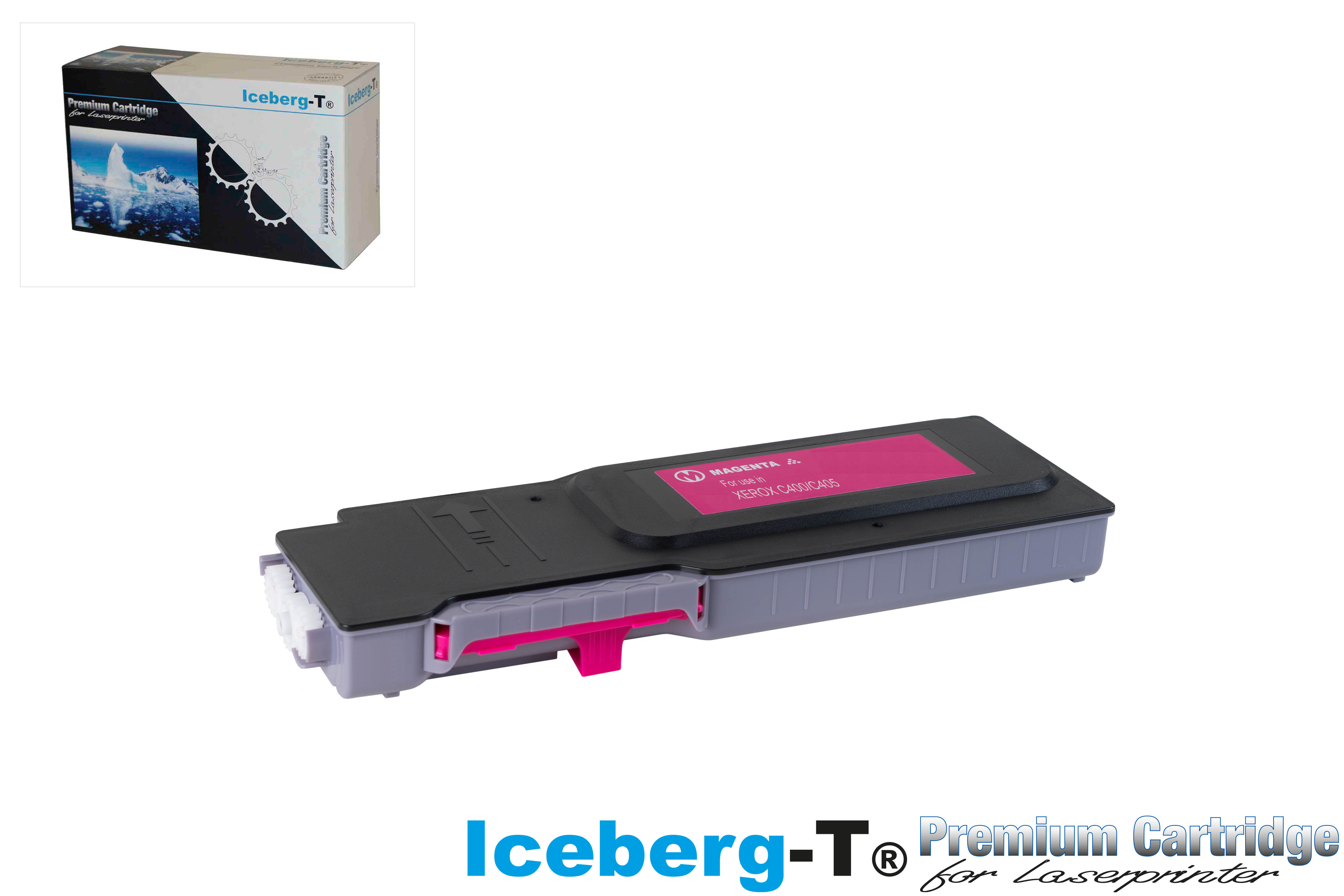Iceberg-T Toner Xerox VersaLink C400/C405 8'000 Seiten, magenta