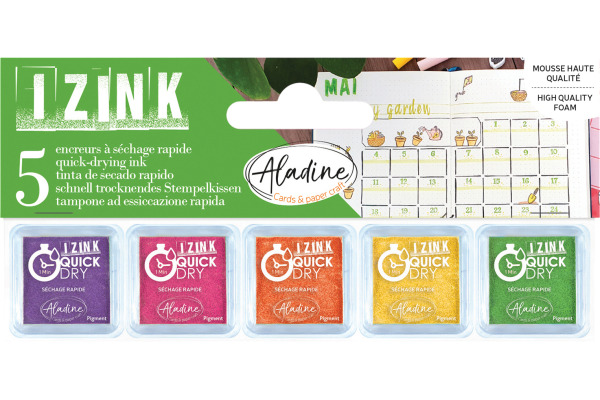 ALADINE Stempelkissen 03938 Knospe 5 Stück