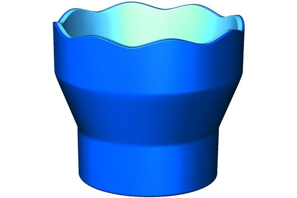 FABER-CA. Wasserbecher CLIC & GO 181510 blau, für Pinsel