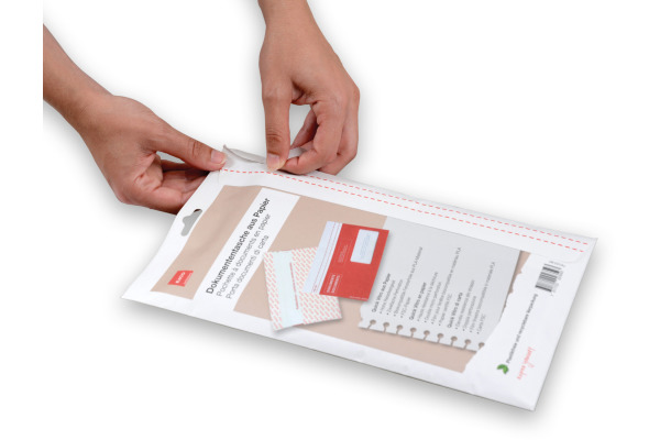 ELCO Dokumententasche C5/6 79123.80 rot, F. rechts 20 Stück