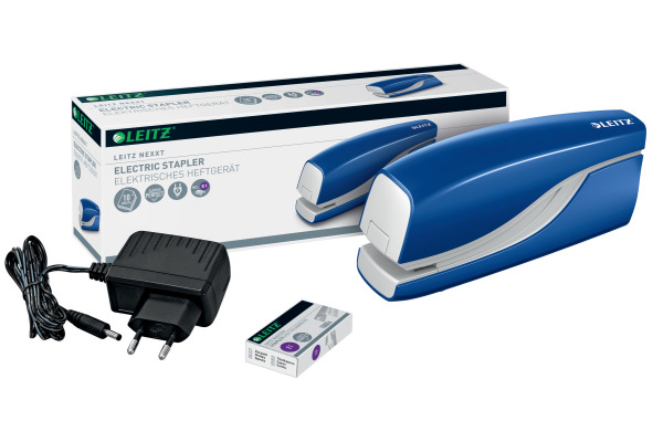LEITZ Elektrohefter NeXXt 5532 55320035 blau 10 Blatt
