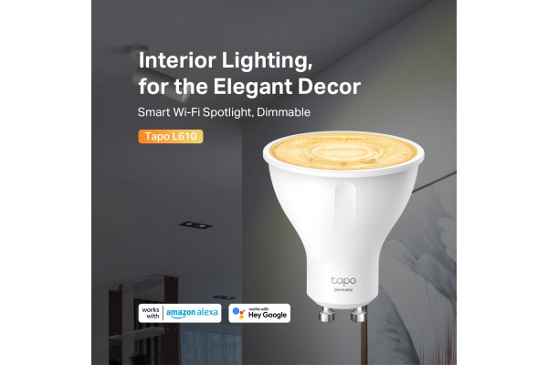TP-LINK TapoL610 TAPO L610 Smart WiFi Spotlight Dimmable
