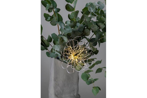 GLOREX LED Lichterkette 4m 67036800 warmweiss 40-teilig