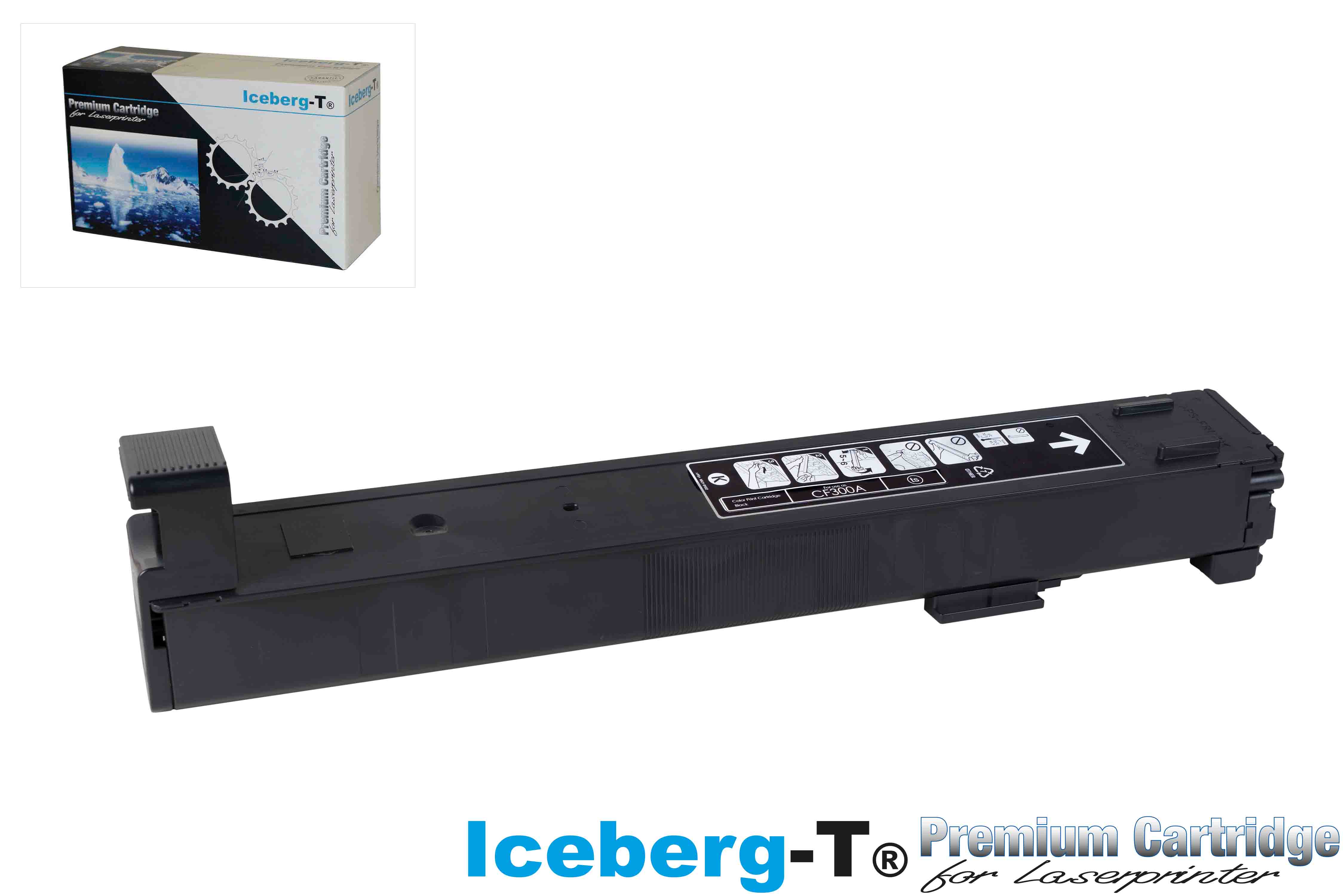 Iceberg-T Toner CF300A / 827A 29'500 Seiten, black
