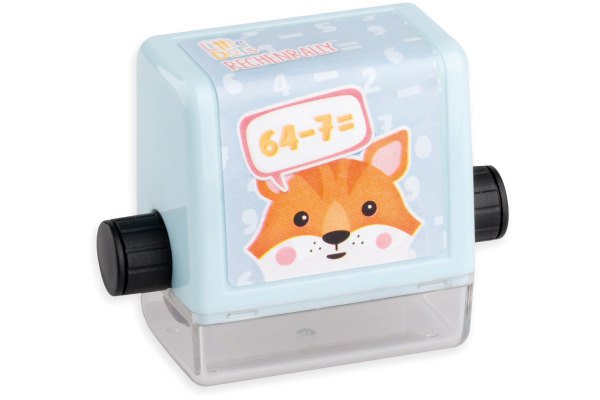 LITTLEDOT Rechenrally Rollstempelset 160ROLLST Minus & Plus Rechnen, Zahlen