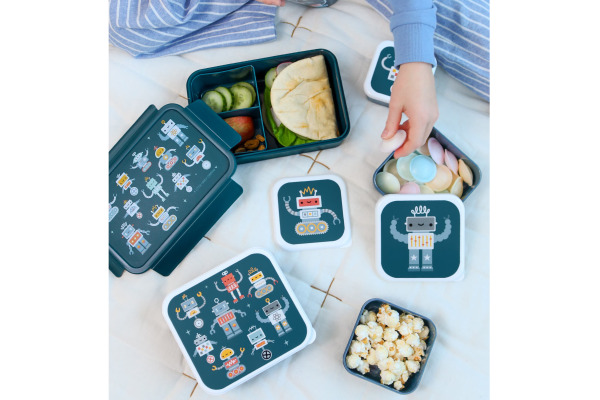 ALLC Lunch & Snackbox Set SBSERO86 Robots