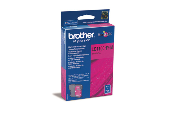 BROTHER Tintenpatrone HY magenta LC-1100HY MFC-6490CW 750 Seiten