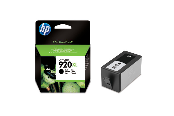 HP Tintenpatrone 920XL schwarz CD975AE OfficeJet 6500 1200 Seiten