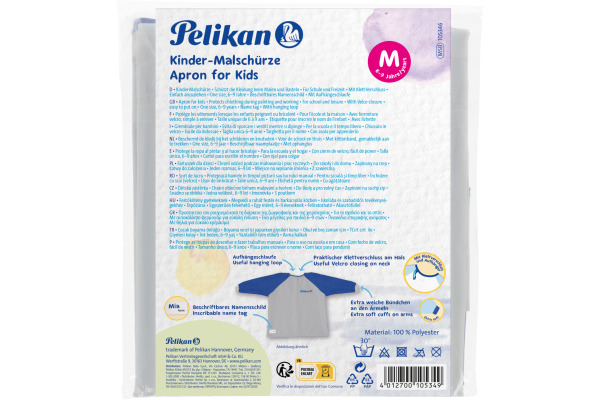 PELIKAN Malschürze mit langen Ärmeln 105346 blau
