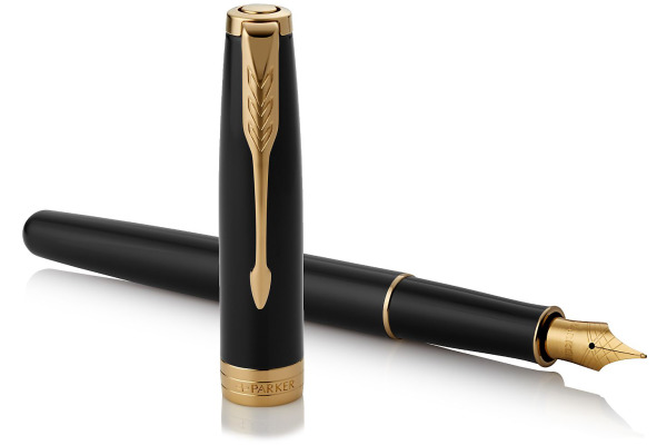 PARKER Füllfederhalter F 1931494 SONNET Black gold