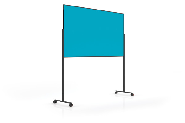 MAGNETOP. Design-Moderatorentafel VP 1181204 türkis, Filz 1000x1800mm