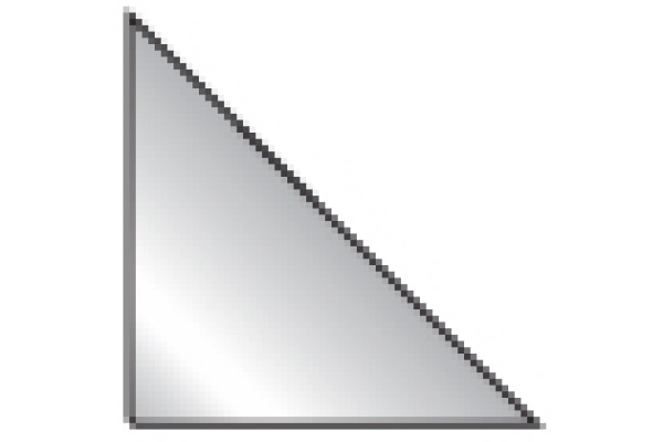 3L Dreieck Corner-Pockets 10x10cm 10014 transp. 100 Stück