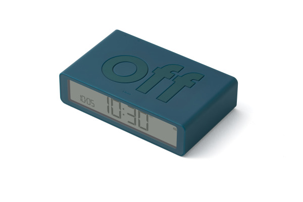 LEXON Wecker Flip Classic LR157BF9 blau, USB-C