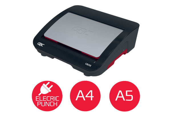 GBC Plastikbindegerät CombBind A4 4410064CH CB25E, 390 Seiten