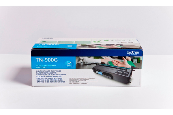 BROTHER Toner Super HY cyan TN-900C HL-L9200CDWT 6000 Seiten