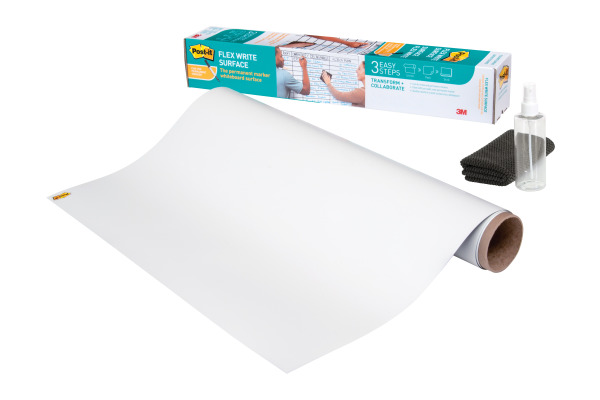 POST-IT Flex Write Surface Folie FWS3X2 weiss 60x90cm