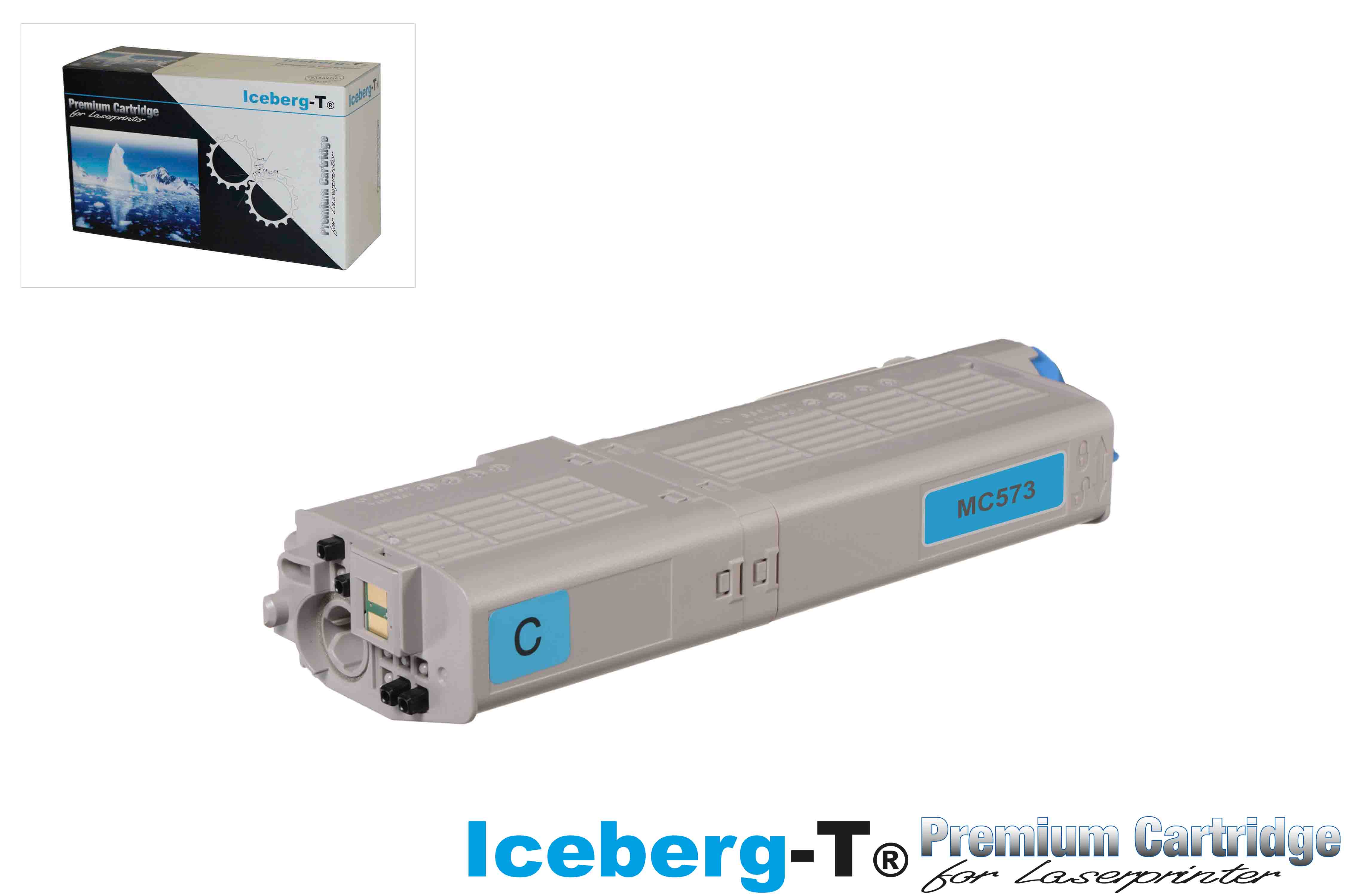 Iceberg-T Toner OKI C532 / MC573 6'000 Seiten, cyan