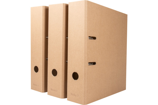 BIELLA Ordner Minimal Design 7cm 11440710U braun A4