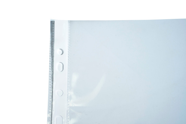 EXACOMPTA Zeigetaschen PP 60my A4 5250E transparent genarbt 50 Stück