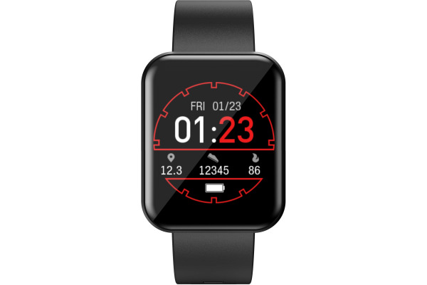 LENOVO Smartwatch E1 Pro black E1 PRO-BK