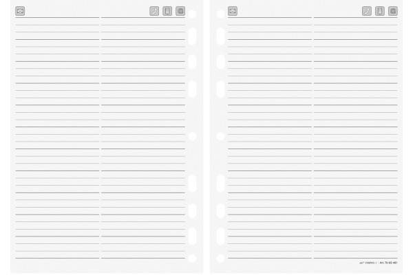 RIDOIDE Timing 3 Adressregister 7067461 32 Blatt 7.6x12.7cm