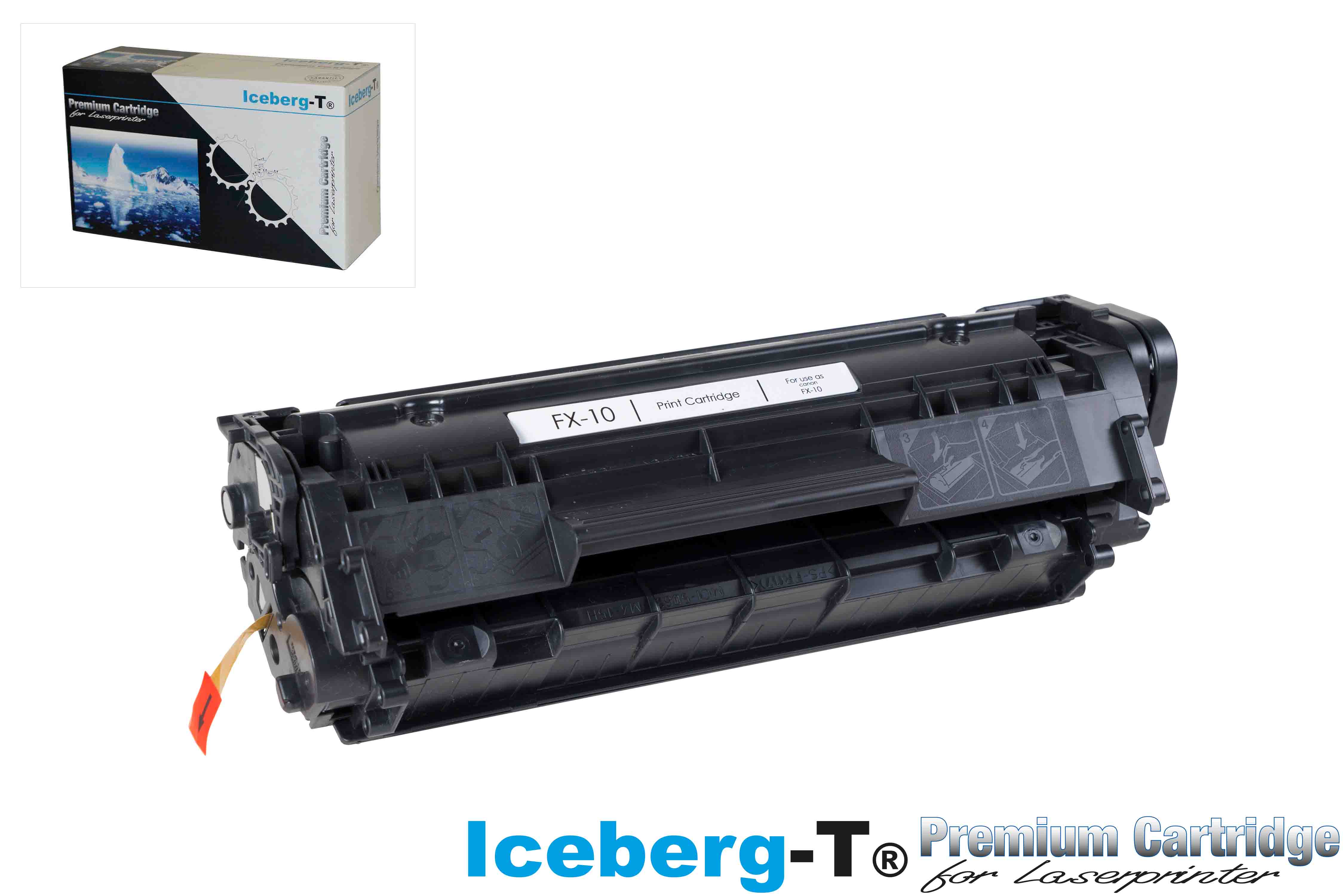Iceberg-T Toner FX-10 2'000 Seiten, schwarz