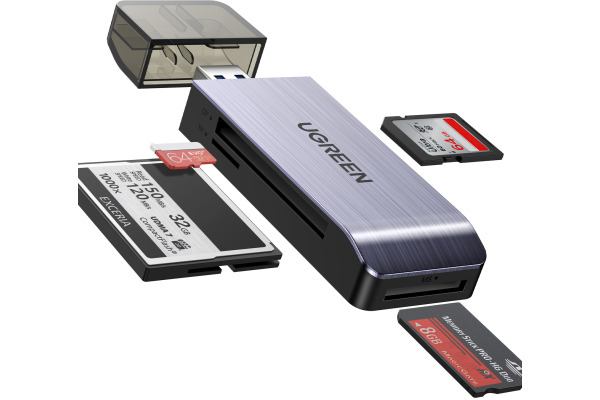 UGREEN Card Reader USB-A 3.0 50541 Multi Read,SD,TF,CF,MS