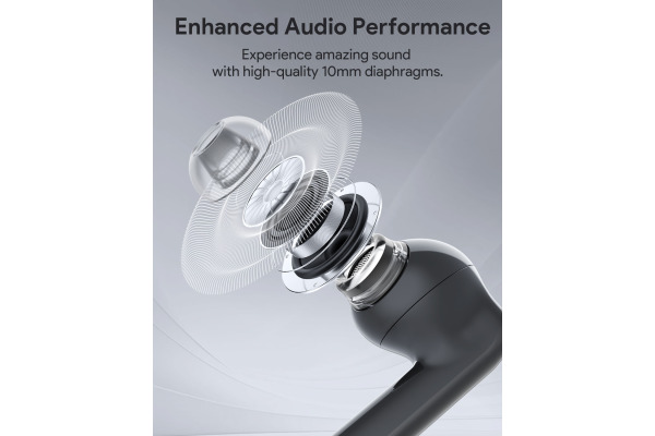 AUKEY Move Portable Earbuds EP-B2 GR TWS, Hybrid ANC Grey