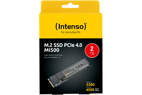 INTENSO M.2 SSD MI500 2TB 3836470 PCIe 4.0, m.2 2280