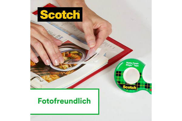 SCOTCH Magic Tape 810 19mmx33m 8-1933R24 invisible, 20+4, 24 Stk.
