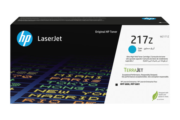 HP Toner-Modul 217Z cyan W2171Z CLJ Ent. MFP 6800 24'000 S.