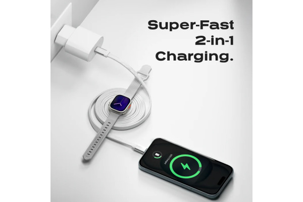 STATIK MagStack Duo Charger PUP-0497 Apple Watch+USB-C Cable