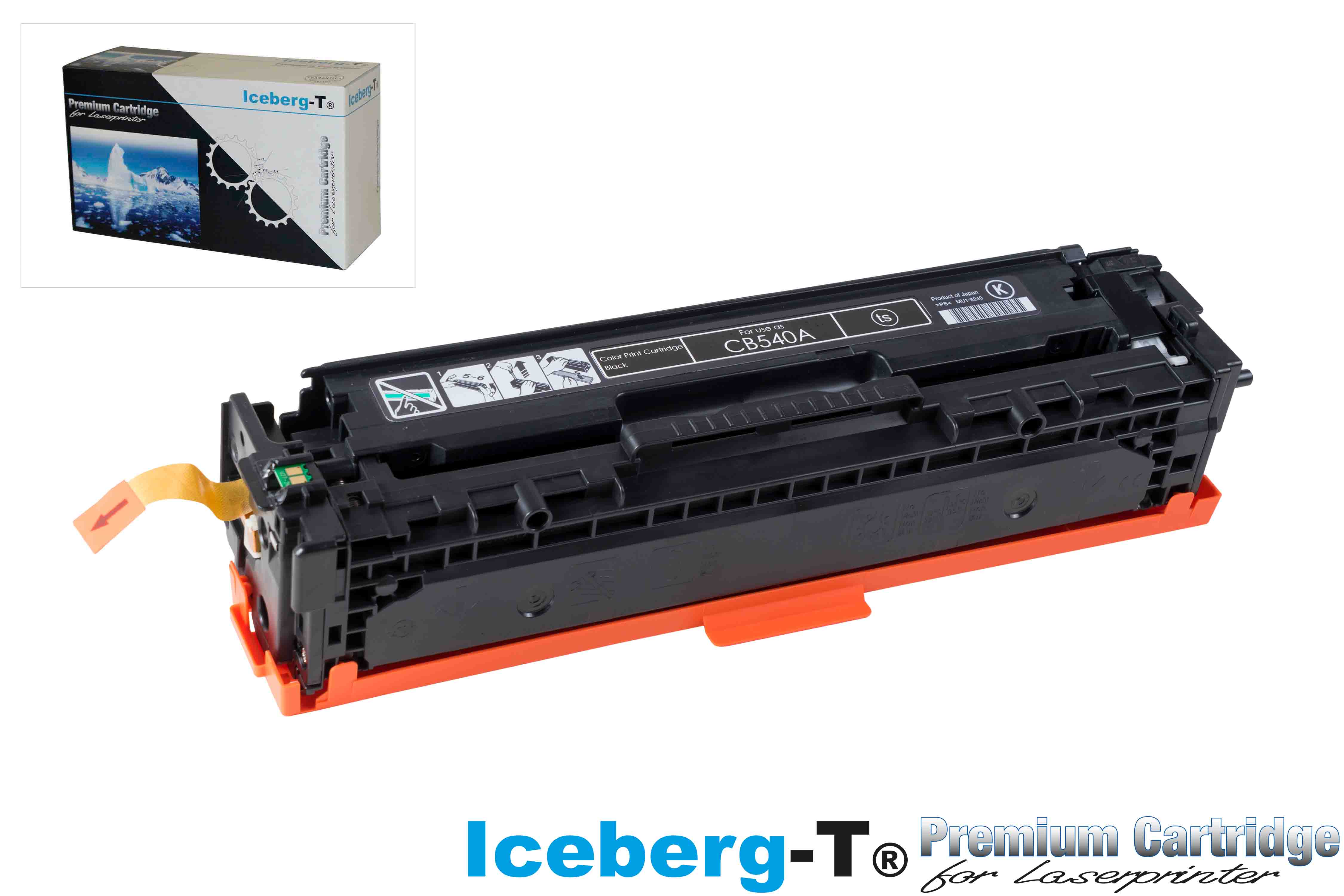 Iceberg-T Toner CB540A 2'200 Seiten, black