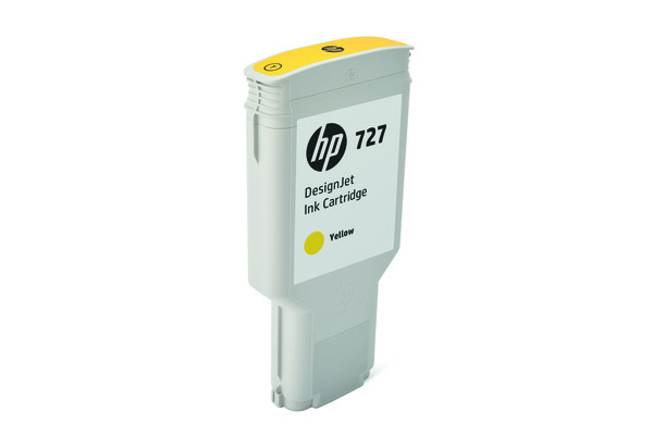 HP Tintenpatrone 727 yellow F9J78A DesignJet T930/T1500 300ml
