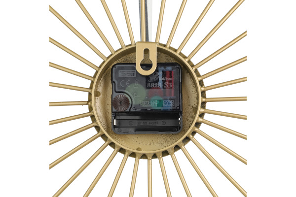 EGLO Wanduhr Matsumoto 60x60cm 425517 gold/schwarz