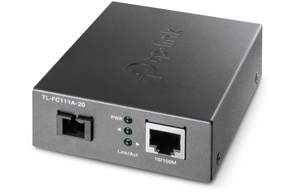 TP-LINK WDM Media Converter FC111A-20 10/100 Mbps