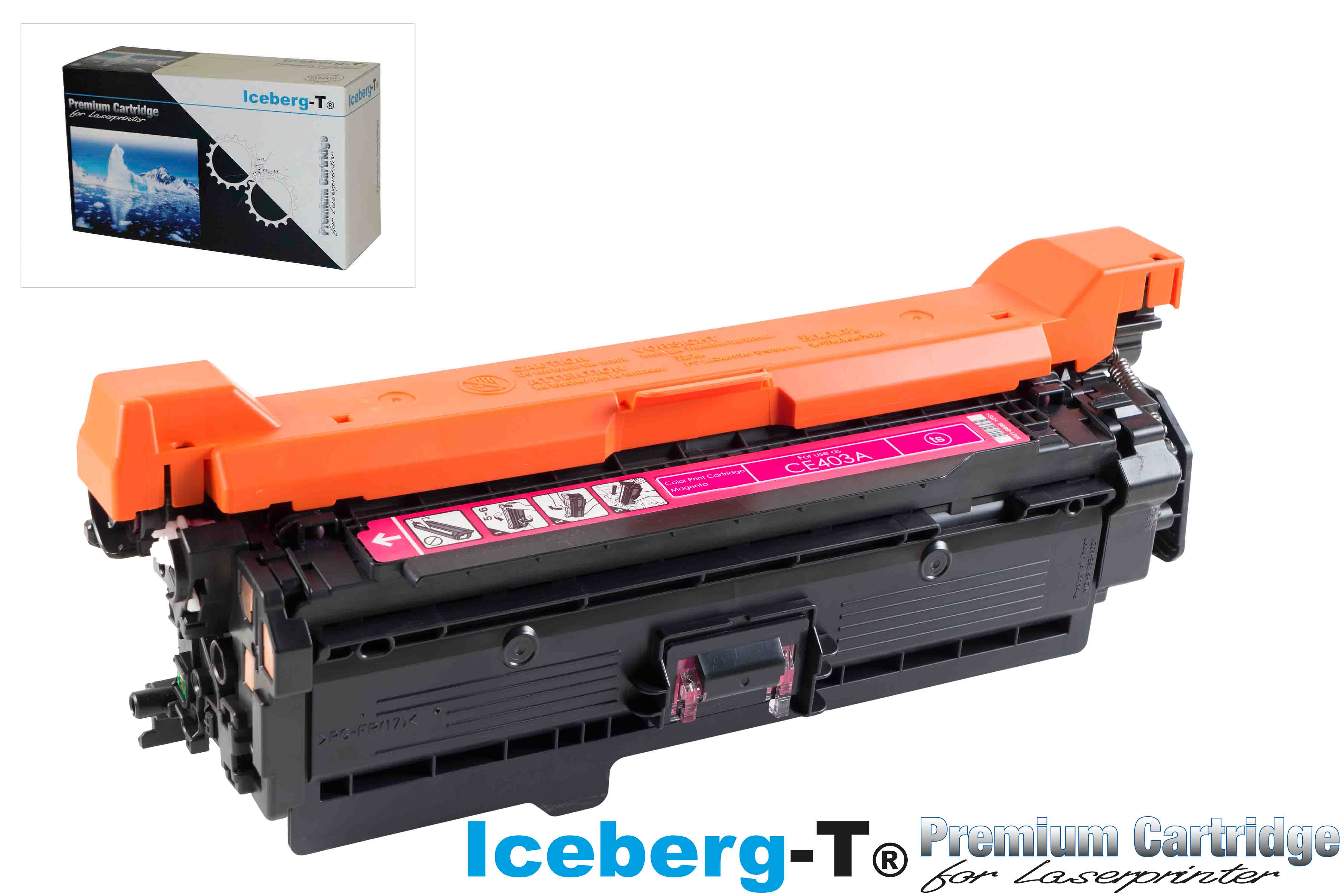 Iceberg-T Toner CE403A 6'000 Seiten, magenta