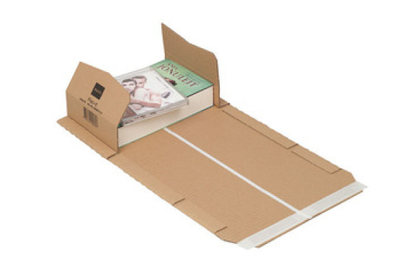 ELCO Verpackung Easy Pack 845641114 braun, 155x215x58mm 2 Stück